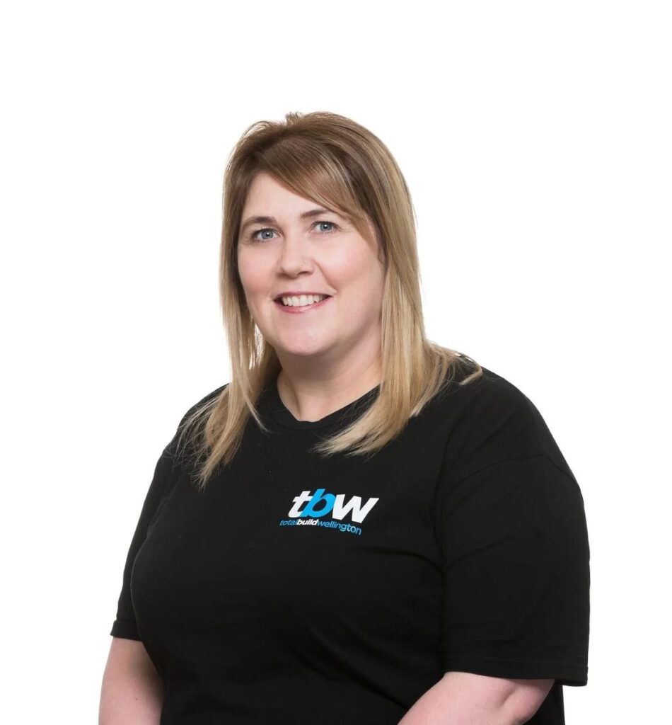 A friendly team member supporting clients through home construction, design and build planning, and developing house plans for new builds, including 3 bedroom house designs and modern house designs.